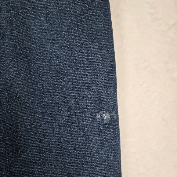 Signature Levi Strauss Co S67 Athletic Jeans Mens 34x30 Denim Dark Wash 0703 - Picture 10 of 13